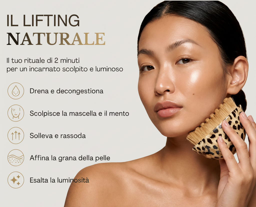 CHVNGE Lymphatic face brush